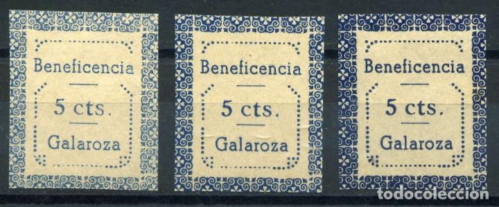 Briefmarken: ESPA&Ntilde;A. GUERRA CIVIL. GALAROZA (HUELVA). EDIFIL N&ordm;53s. TIPO VIII. 3 TONOS. S/D