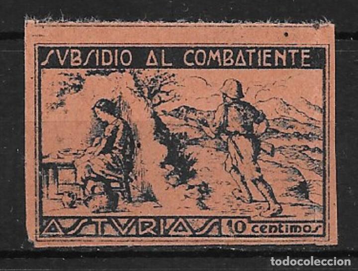 Sellos: ASTURIAS. EDIFIL NUM. 32* - Foto 1