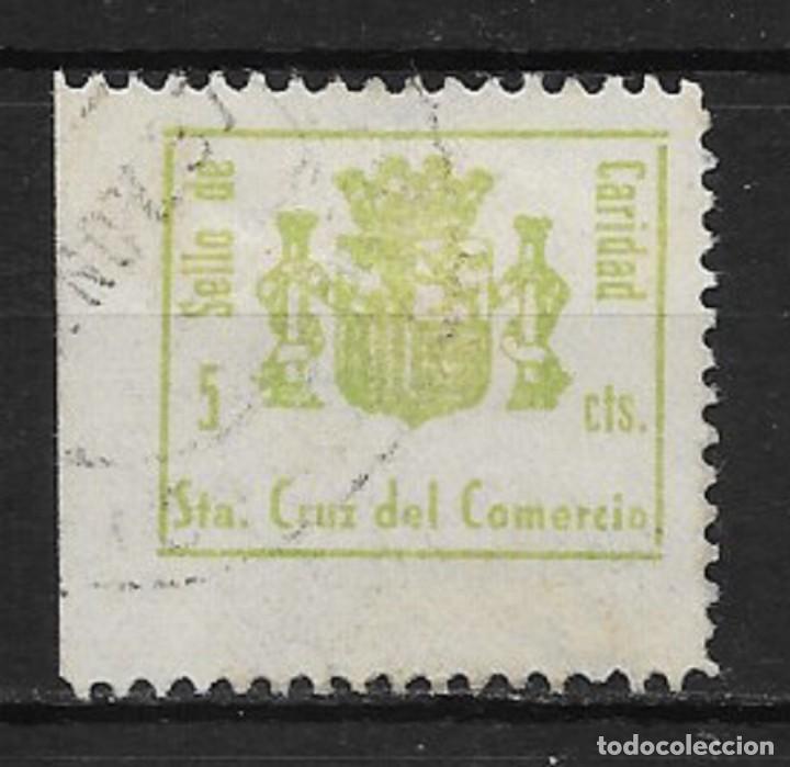 Sellos: SANTA CRUS DEL COMERCIO (GRANADA). EDIFIL NUM. 1 USADO - Foto 1