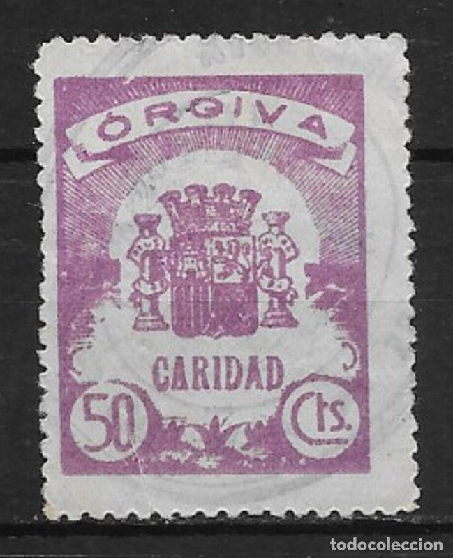 Sellos: ORGIVA (GRANADA). EDIFIL NUM. 5 USADO. - Foto 1