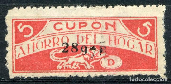 Sellos: ESPA&Ntilde;A. CUP&Oacute;N AHORRO DEL HOGAR. 5c - Foto 1
