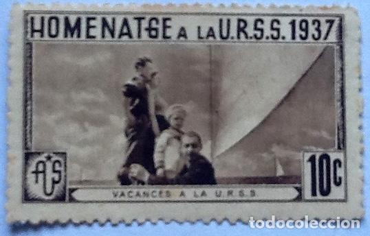 Sellos: HOMENATGE A LA URSS - Foto 1