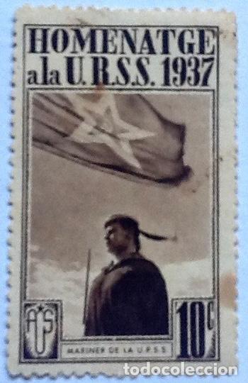 Sellos: HOMENATGE A LA URSS - Foto 1