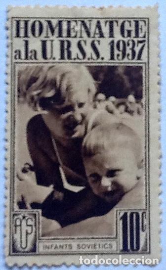 Sellos: HOMENATGE A LA URSS - Foto 1