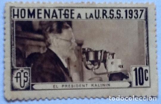 Sellos: HOMENATGE A LA URSS - Foto 1
