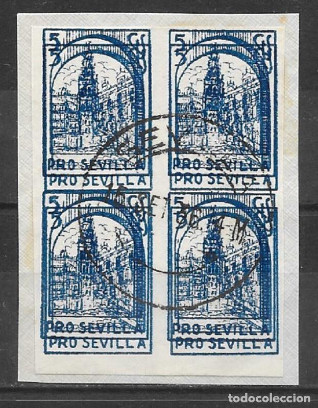 Sellos: SEVILLA. EDIFIL NUM. 8a USADO - Foto 1