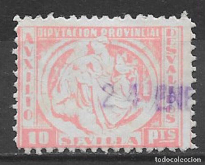 Sellos: SEVILLA. EDIFIL NUM. 45 USADO - Foto 1