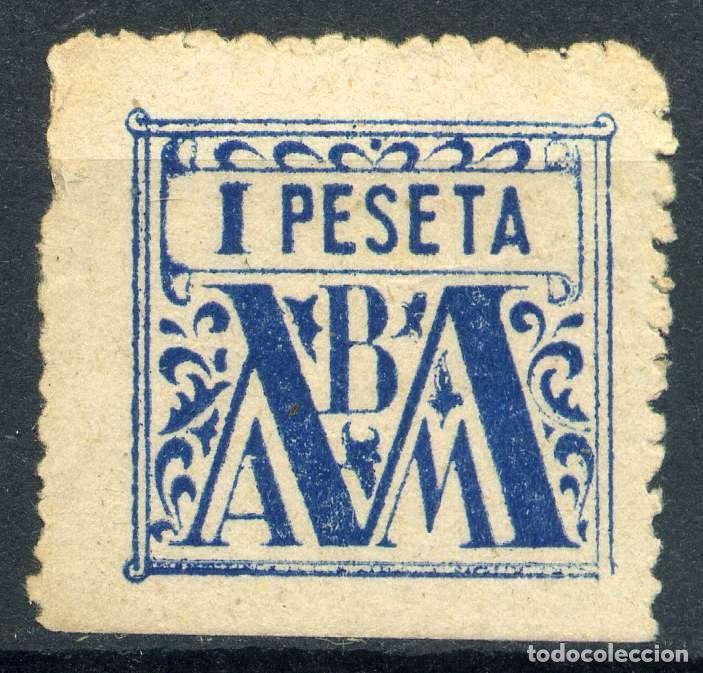 Sellos: ESPA&Ntilde;A. CUP&Oacute;N. ABM. 1Pta - Foto 1