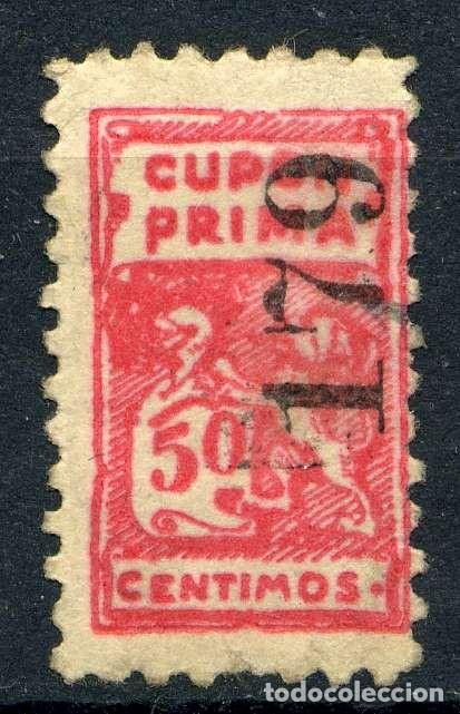 Sellos: ESPA&Ntilde;A. CUP&Oacute;N PRIMA 50cts - Foto 1