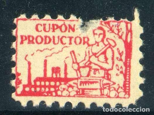Sellos: ESPA&Ntilde;A. CUP&Oacute;N PRODUCTOR. Defecto - Foto 1