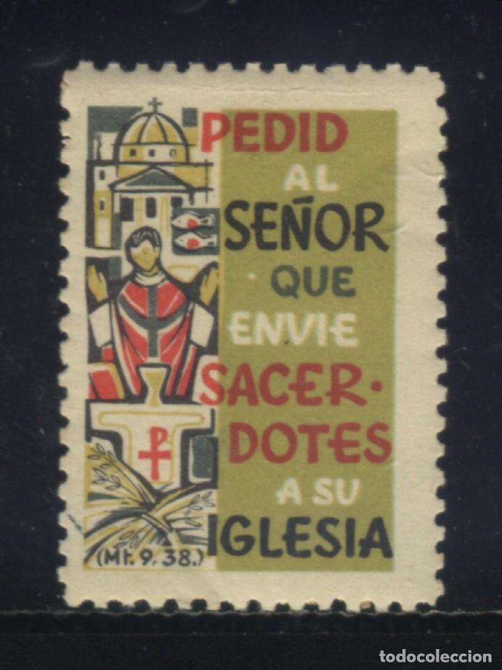 Sellos: S-02673- VI&Ntilde;ETA RELIGIOSA. - Foto 1