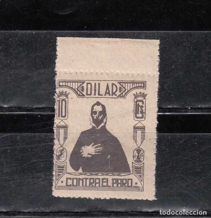 Briefmarken: DILAR. CONTRA EL PARO. 10 CTS.