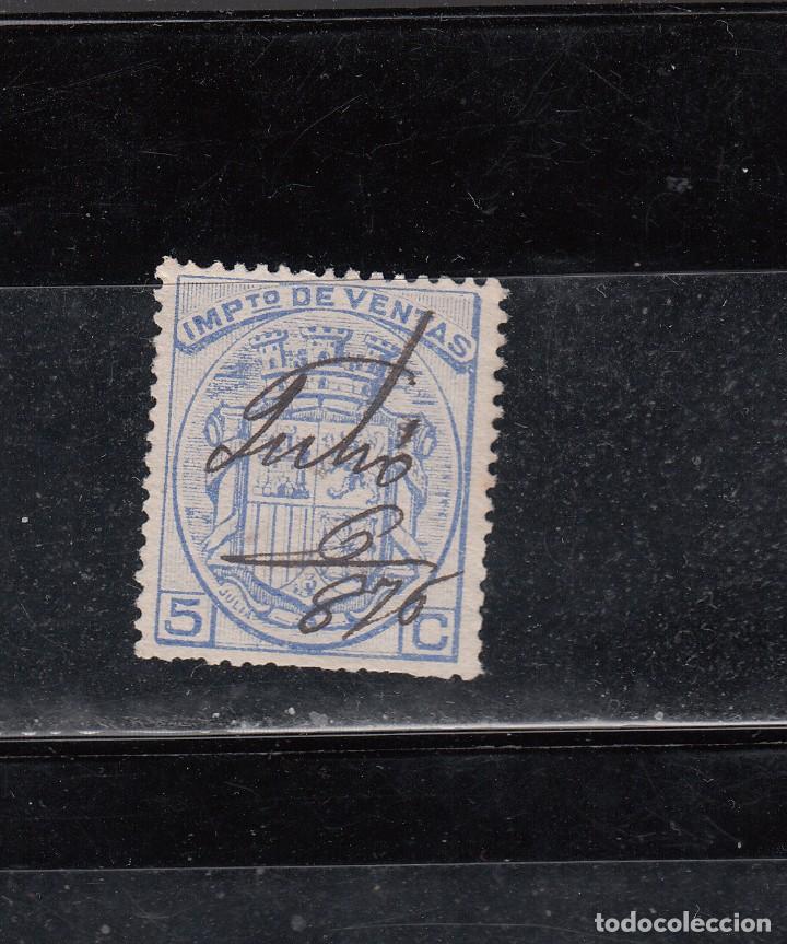Sellos: IMPUESTO DE VENTAS. 5 CTS. - Foto 1