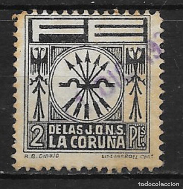 Sellos: LA CORU&Ntilde;A. EDIFIL NUM. 68* - Foto 1