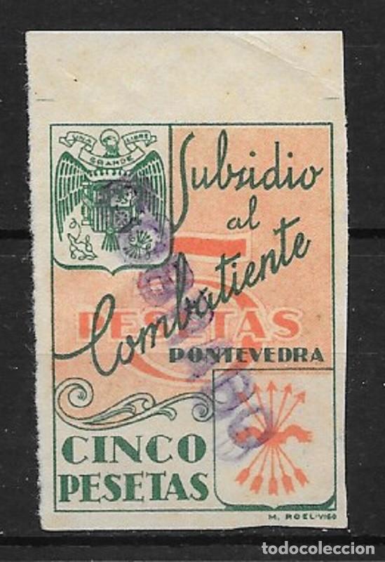 Sellos: PONTEVEDRA. EDIFIL NUM. 19 USADO - Foto 1