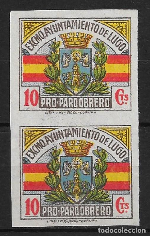 Sellos: LUGO. EDIFIL NUM. 22s* - Foto 1