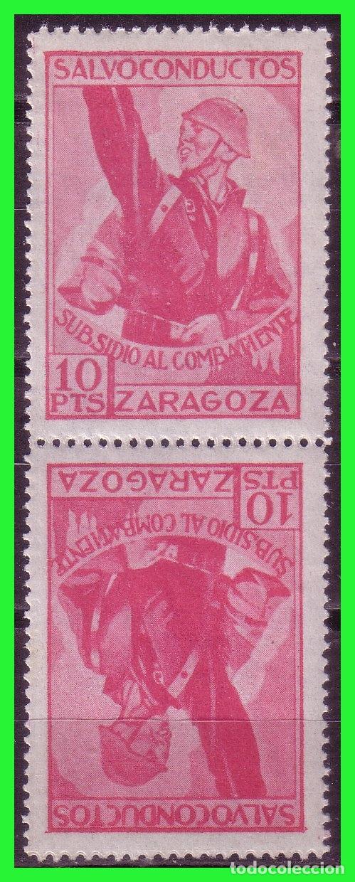 Briefmarken: Zaragoza ZARAGOZA Guerra Civil, FESOFI n&ordm; 34pvc * *