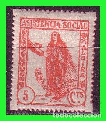 Briefmarken: Valencia ALCIRA, Guerra Civil, FESOFI n&ordm; 1 *