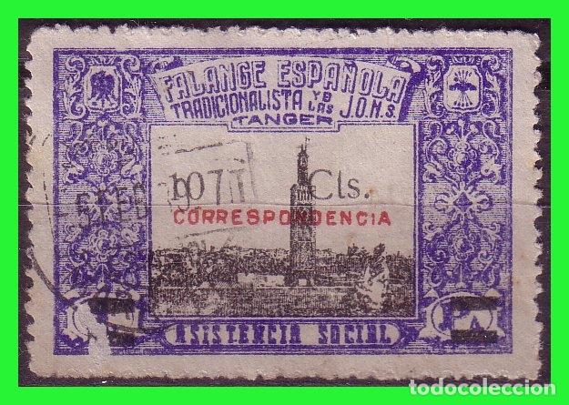 Briefmarken: Marruecos T&Aacute;NGER, Guerra Civil, FESOFI n&ordm; 23 (o)