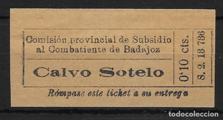 Sellos: BADAJOZ. EDIFIL NO CATALOGADO - Foto 1