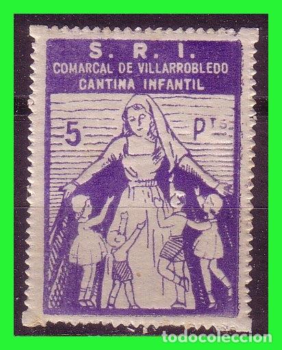 Stamps: Albacete, Villarrobledo, Guerra Civil, FESOFI n&ordm; 3 *