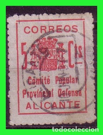 Briefmarken: Alicante, Alicante, Guerra Civil, FESOFI n&ordm; 8 (o)