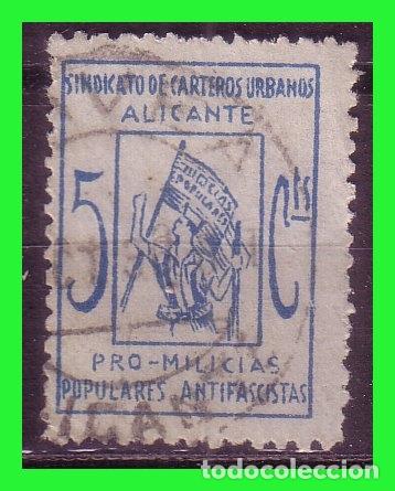 Briefmarken: Alicante, Alicante, Guerra Civil, FESOFI n&ordm; 11 (o)