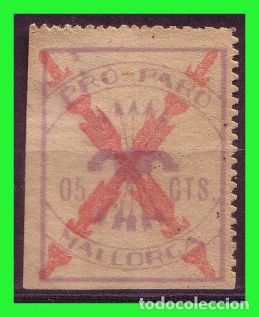Briefmarken: Baleares, Mallorca, Guerra Civil, FESOFI N&ordm; 4 (*)