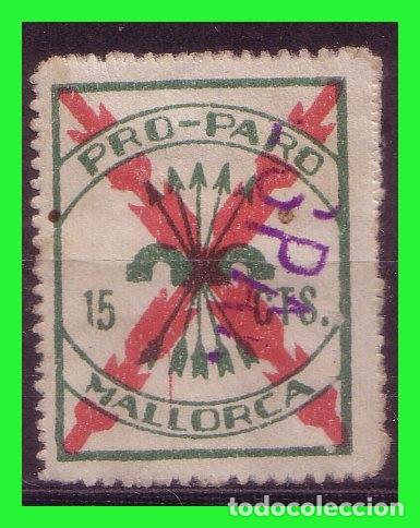 Briefmarken: Baleares, Mallorca, Guerra Civil, FESOFI N&ordm; 5 (o)