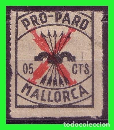 Briefmarken: Baleares, Mallorca, Guerra Civil, FESOFI N&ordm; 21a *