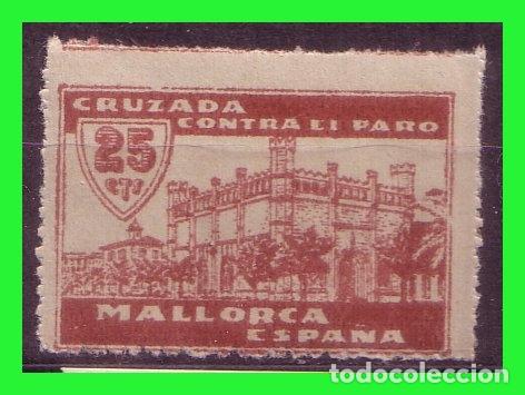 Briefmarken: Baleares, Mallorca, Guerra Civil, FESOFI N&ordm; 54 * *