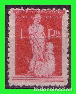 Timbres: Barcelona, BARCELONA, Guerra Civil, FESOFI N&ordm; 118 (*)