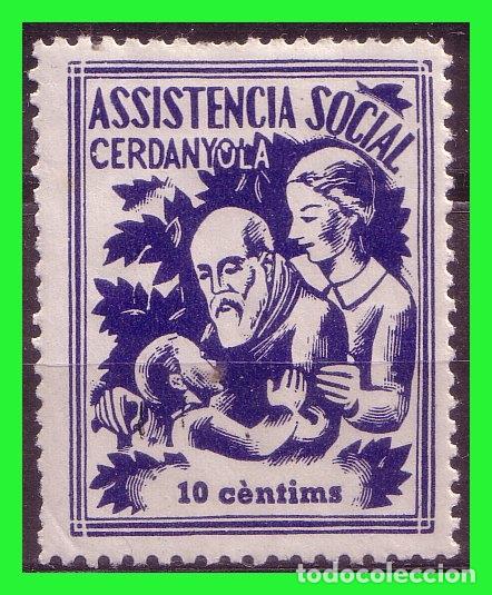 Briefmarken: Barcelona, CERDANYOLA DEL VALL&Eacute;S, Guerra Civil, FESOFI N&ordm; 2 * *