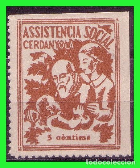Sellos: Barcelona, CERDANYOLA DEL VALL&Eacute;S, Guerra Civil, FESOFI N&ordm; 1 (*)