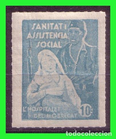 Stamps: Barcelona, Hospitalet de Llobregat, Guerra Civil, FESOFI N&ordm; 2 * *