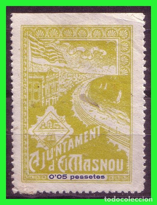 Briefmarken: Barcelona, Masnou, Guerra Civil, FESOFI N&ordm; 34