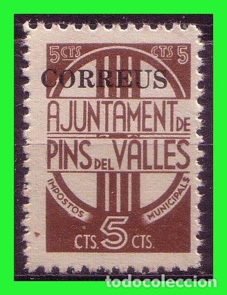 Briefmarken: Barcelona, Pins del Vall&eacute;s, Guerra Civil, FESOFI N&ordm; 38 * *