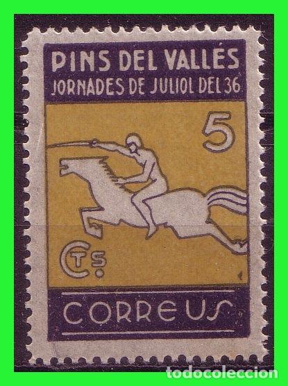 Briefmarken: Barcelona, Pins del Vall&eacute;s, Guerra Civil, FESOFI N&ordm; 29 * *