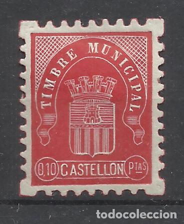 Briefmarken: timbre municipal castellon 10 CTS nuevo*