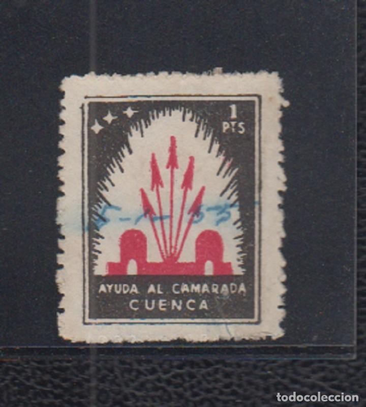 Sellos: CUENCA.  EDIFIL 2 *  AYUDA AL CAMARADA. - Foto 1