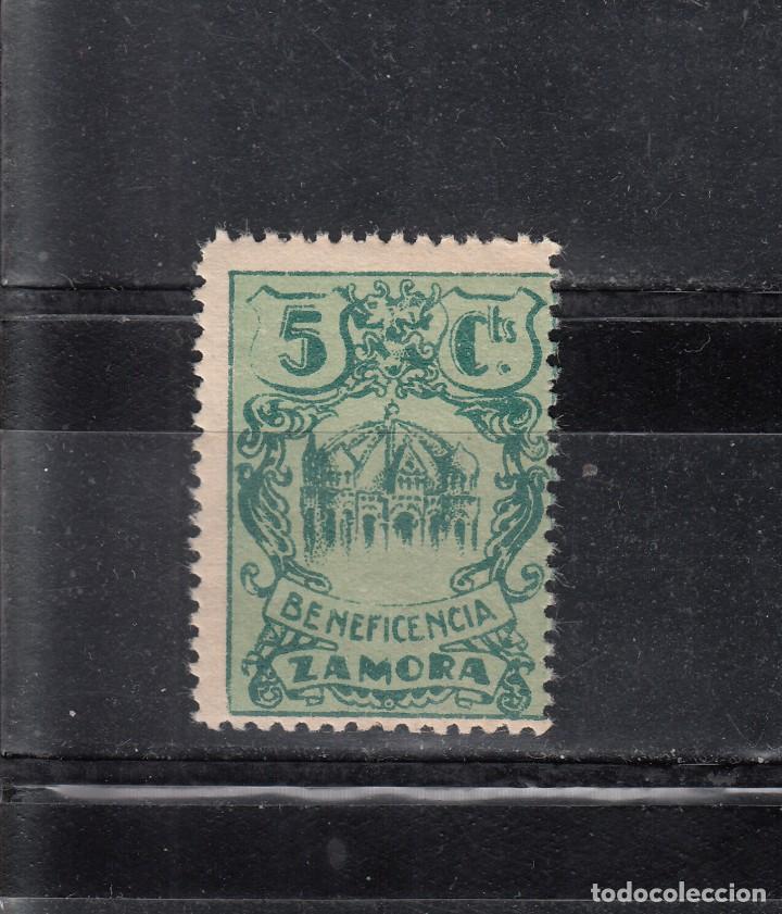 Briefmarken: ZAMORA. BENEFICENCIA. 5 CTS.