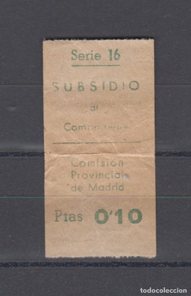 Sellos: MADRID. EDIFIL 10 * SUBSIDIO AL COMBATIENTE. - Foto 1