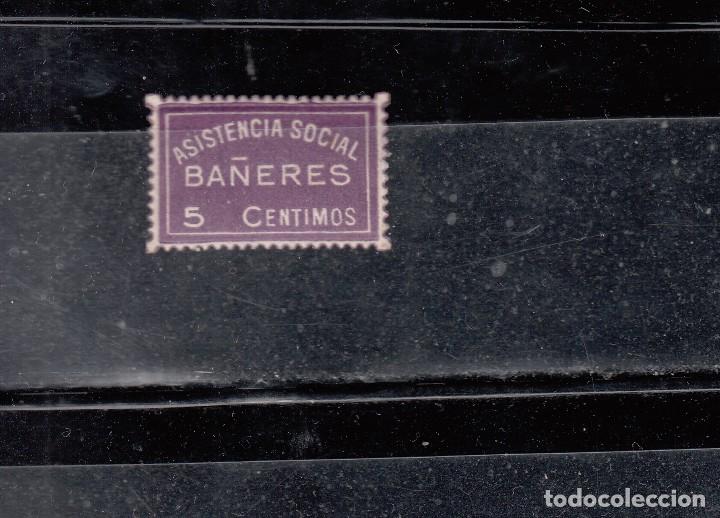 Briefmarken: BA&Ntilde;RES. ASISTENCIA SOCIAL. 5 CTS.