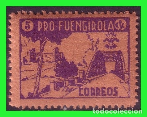 Briefmarken: M&Aacute;LAGA Fuengirola, Sellos locales guerra civil, FESOFI n&ordm; 3 (*)