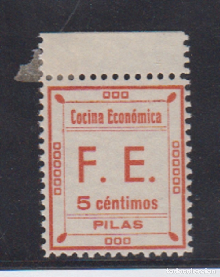 Sellos: PILAS (SEVILLA). EDIFIL NUM. 3* - Foto 1