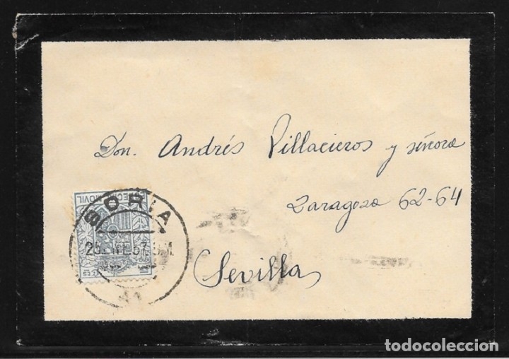 Sellos: 1937.- SORIA A SEVILLA. - Foto 1