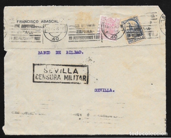 Sellos: 1936.- SEVILLA INTERIOR. - Foto 1