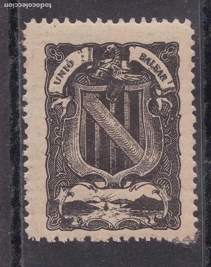 Briefmarken: MM1- VI&Ntilde;ETA Uni&oacute; Balear . Con Fijasellos