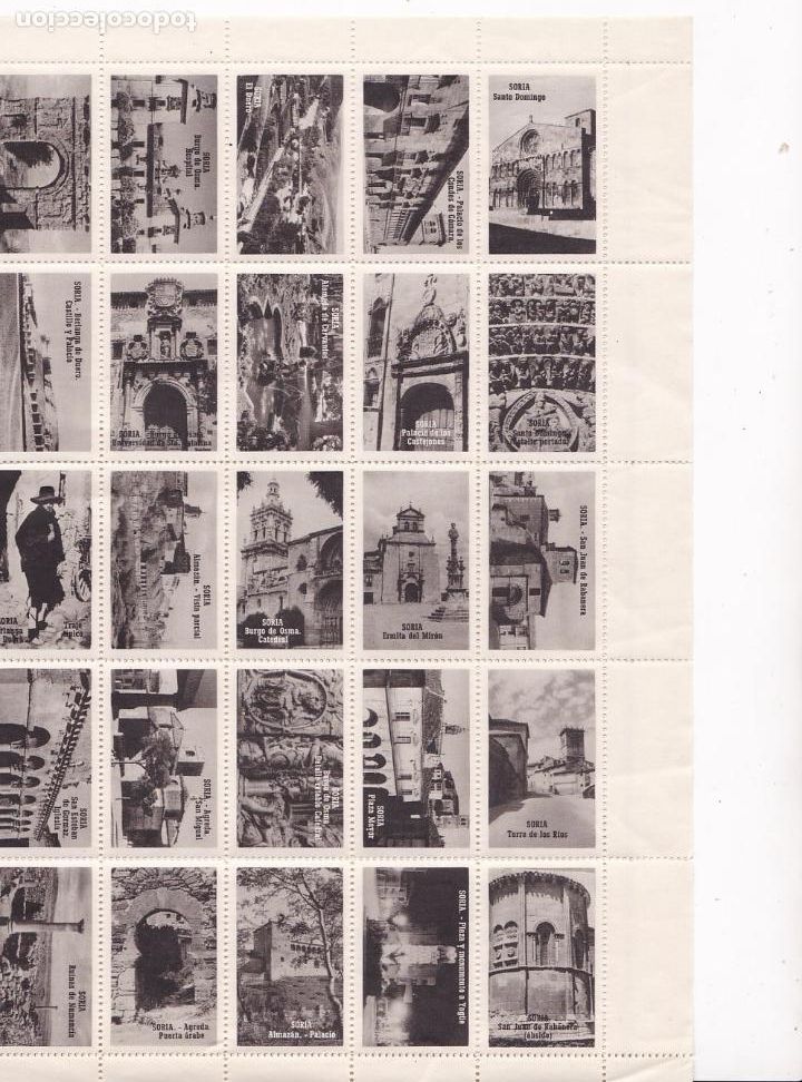 Selos: GP2- SORIA Hoja Completa VI&Ntilde;ETAS TURISTICAS ** Sin Fijasellos . LUJO.