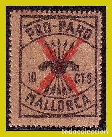 Briefmarken: LOCALES, Mallorca, Guerra Civil, FESOFI N&ordm; 22b * *